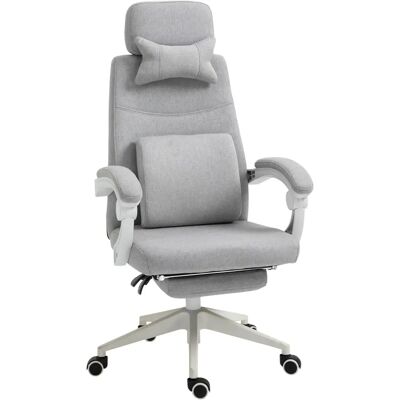Chaise de Bureau Ergonomique Vinsetto avec Dossier Réglable - Chaise de Bureau - Publicité Chaise de Bureau Ergonomique Vinsetto avec Dossier Réglable - Chaise de Bureau - Publicité