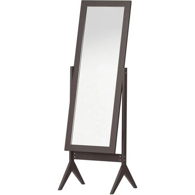 HOMCOM Miroir pleine longueur inclinable - Style élégant chambre - Publicité HOMCOM Miroir pleine longueur inclinable - Style élégant chambre - Publicité