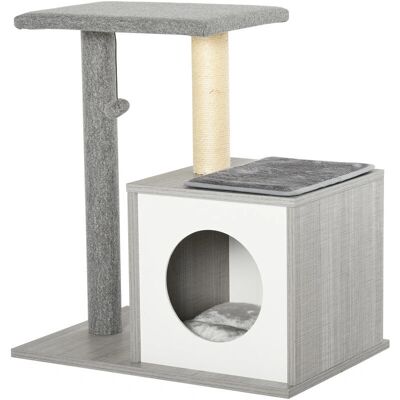 PawHut - D30-298 - Sisal naturale - Grigio - Cat tree PawHut - D30-298 - Sisal naturale - Grigio - Cat tree