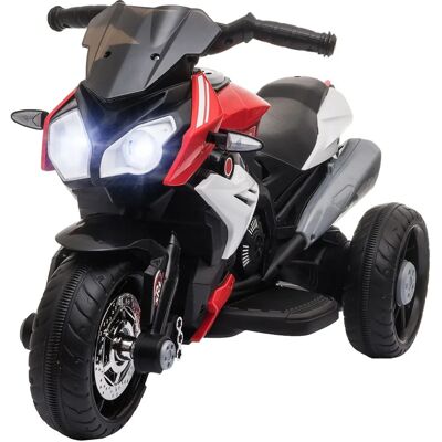 Moto électrique pour enfants HOMCOM - Rouge, 3 roues, 6V, 45 min - Publicité Moto électrique pour enfants HOMCOM - Rouge, 3 roues, 6V, 45 min - Publicité
