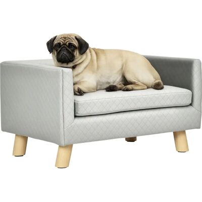 PawHut Canapé pour Animaux - Design Scandinave, Housse en Velours, Petit Chien & Chat - Publicité PawHut Canapé pour Animaux - Design Scandinave, Housse en Velours, Petit Chien & Chat - Publicité