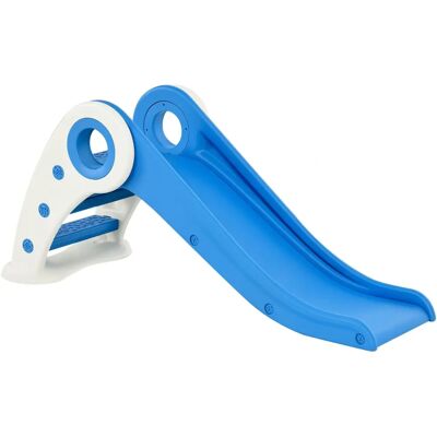 HOMCOM Toboggan Enfant Pliable Intérieur Extérieur Sécurité 3-6 Ans - Publicité HOMCOM Toboggan Enfant Pliable Intérieur Extérieur Sécurité 3-6 Ans - Publicité