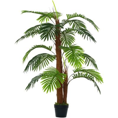 Palmier artificiel Outsunny - 1,2 m, Réaliste, Intérieur/Extérieur - Publicité Palmier artificiel Outsunny - 1,2 m, Réaliste, Intérieur/Extérieur - Publicité