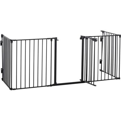 Barrière de Sécurité PawHut - Enclos Modulaire pour Chiens Barrière de Sécurité PawHut - Enclos Modulaire pour Chiens