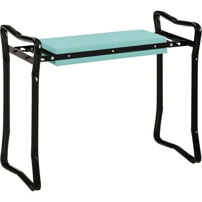 Outsunny Tuinknielbank - Ergonomische opvouwbare stalen steun Outsunny Tuinknielbank - Ergonomische opvouwbare stalen steun