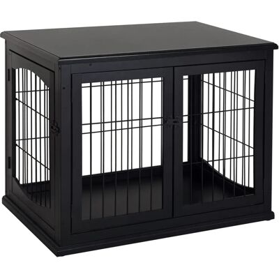 Gabbia per cani MDF con porte bloccabili - PawHut Gabbia per cani MDF con porte bloccabili - PawHut