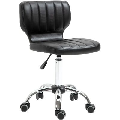 Tabouret de massage/travail HOMCOM réglable - PU synthétique noir - 47-62cm - Publicité Tabouret de massage/travail HOMCOM réglable - PU synthétique noir - 47-62cm - Publicité
