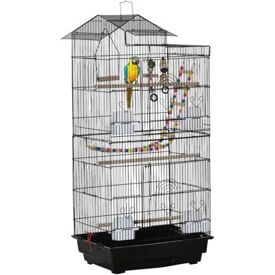 PawHut Vogelkast - 46 x 36 x 100 cm - Modern Ontwerp PawHut Vogelkast - 46 x 36 x 100 cm - Modern Ontwerp