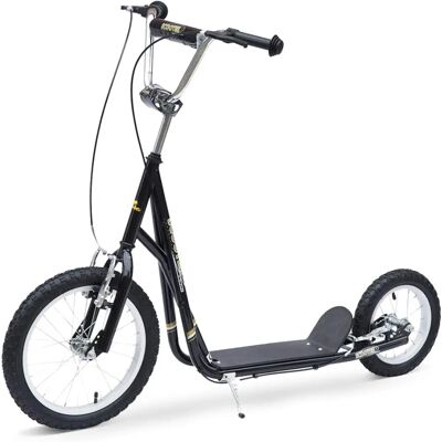 Trottinette HOMCOM pour enfants - Grandes roues - Guidon réglable - Publicité Trottinette HOMCOM pour enfants - Grandes roues - Guidon réglable - Publicité