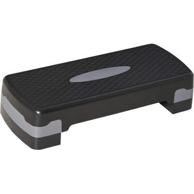 HOMCOM Stepper Fitness Ajustable - Superficie Antideslizante, 2 Alturas HOMCOM Stepper Fitness Ajustable - Superficie Antideslizante, 2 Alturas