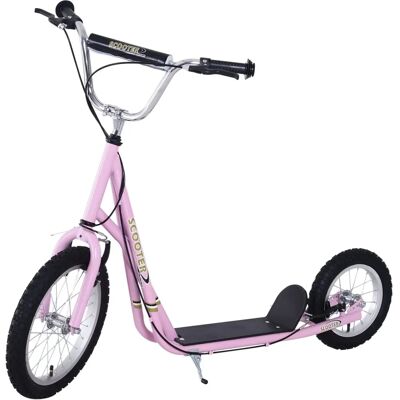 Trottinette HOMCOM Enfant Pneus Caoutchouc - Scooter pour Enfants - Publicité Trottinette HOMCOM Enfant Pneus Caoutchouc - Scooter pour Enfants - Publicité