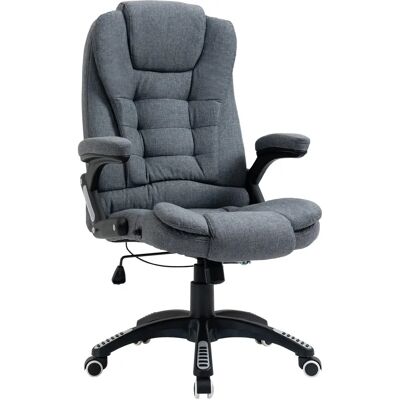 Chaise de Bureau Vinsetto - Réglable & Ergonomique - Gris - Publicité Chaise de Bureau Vinsetto - Réglable & Ergonomique - Gris - Publicité