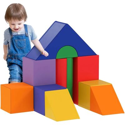 Blocs en mousse HOMCOM - Jouets éducatifs et motricité - Publicité Blocs en mousse HOMCOM - Jouets éducatifs et motricité - Publicité