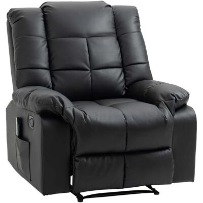 HOMCOM Fauteuil de Massage - Réglable et Relaxant - Publicité HOMCOM Fauteuil de Massage - Réglable et Relaxant - Publicité