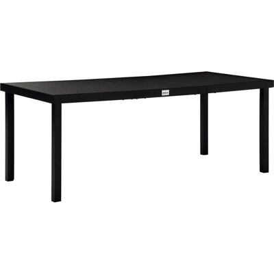 Table de jardin rectangulaire Outsunny pour 8 - Aluminium, aspect bois - Publicité Table de jardin rectangulaire Outsunny pour 8 - Aluminium, aspect bois - Publicité