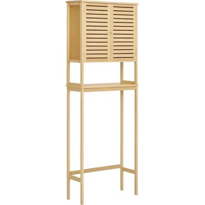 Étagère de rangement WC kleankin - Meuble salle de bain bambou - Publicité Étagère de rangement WC kleankin - Meuble salle de bain bambou - Publicité