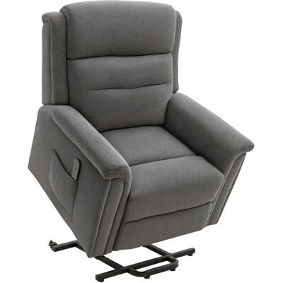 Fauteuil releveur électrique HOMCOM - Repose-pied ajustable - Canapé relaxation - Publicité Fauteuil releveur électrique HOMCOM - Repose-pied ajustable - Canapé relaxation - Publicité