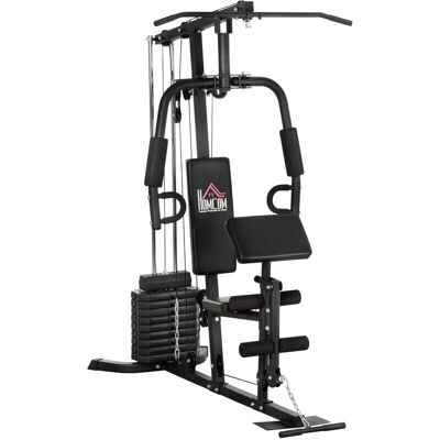 Estación de Gimnasio en Casa Homcom - Entrenamiento Completo - Negro Estación de Gimnasio en Casa Homcom - Entrenamiento Completo - Negro
