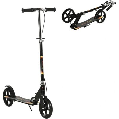 Scooter Infantil HOMCOM con 2 Ruedas, Manillar Ajustable, Negro Scooter Infantil HOMCOM con 2 Ruedas, Manillar Ajustable, Negro