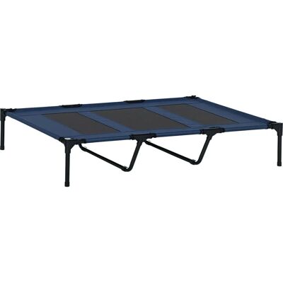 Lit Surélevé pour Chien/Chat PawHut XXL Bleu Confort - Publicité Lit Surélevé pour Chien/Chat PawHut XXL Bleu Confort - Publicité