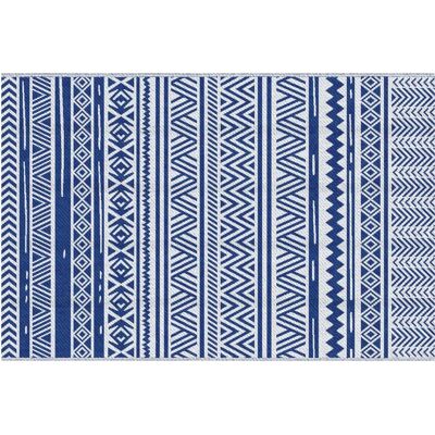 Outsunny Reversible Outdoor-Teppich - Blau-Weiß - 2,74x1,82m Outsunny Reversible Outdoor-Teppich - Blau-Weiß - 2,74x1,82m