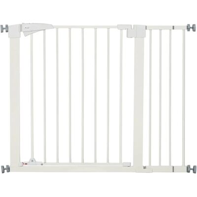 Barrière pour chiens PawHut - Largeur ajustable 76-103 cm - Fermeture automatique Barrière pour chiens PawHut - Largeur ajustable 76-103 cm - Fermeture automatique