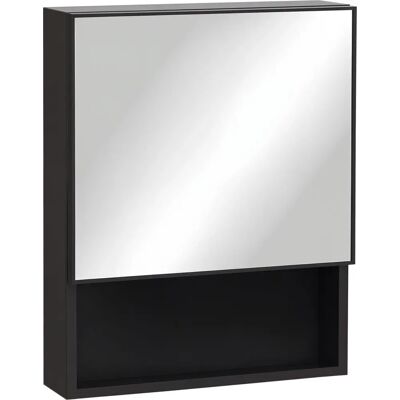 kleankin - Armoire Miroir Murale Noire - Noir - Publicité kleankin - Armoire Miroir Murale Noire - Noir - Publicité
