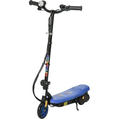 Homcom Trottinette électrique 120 W - Bleu - 7-14 ans - Publicité Homcom Trottinette électrique 120 W - Bleu - 7-14 ans - Publicité