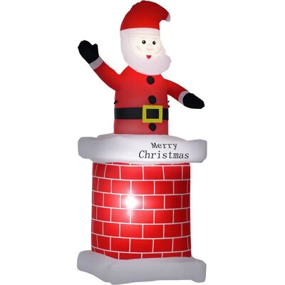 HOMCOM - Santa Inflatable - Publicité HOMCOM - Santa Inflatable - Publicité