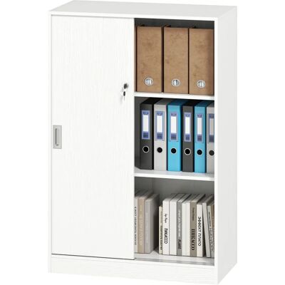 Vinsetto - OCB-White-2D - Blanc - Armoire de bureau - Publicité Vinsetto - OCB-White-2D - Blanc - Armoire de bureau - Publicité