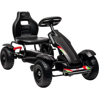 Homcom - Go Kart Formula 1 - Noir - Kart à pédales - Publicité Homcom - Go Kart Formula 1 - Noir - Kart à pédales - Publicité