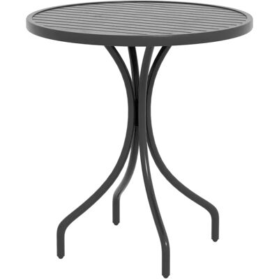 Outsunny Gartentisch Ø66cm - Outdoor Stahlmöbel für Terrasse Outsunny Gartentisch Ø66cm - Outdoor Stahlmöbel für Terrasse