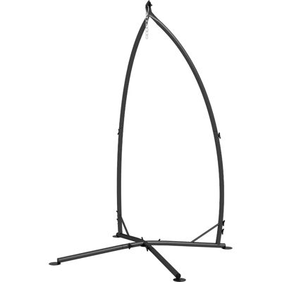 Support pour Fauteuil Suspendu - 215cm - Charge 150kg - Noir - Publicité Support pour Fauteuil Suspendu - 215cm - Charge 150kg - Noir - Publicité
