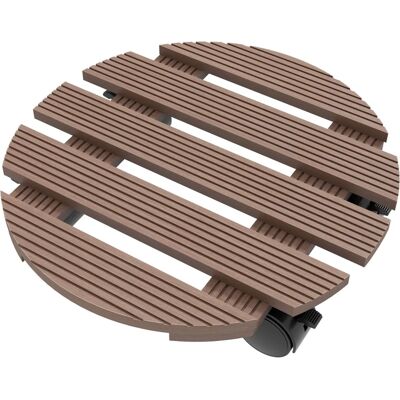 Supporto per piante Outsunny - 4 pezzi, Ø30cm, Interno/Esterno Supporto per piante Outsunny - 4 pezzi, Ø30cm, Interno/Esterno