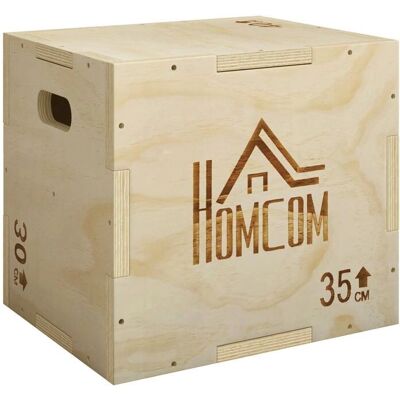 HOMCOM - Box Jump 3-in-1 - Equipo de fitness HOMCOM - Box Jump 3-in-1 - Equipo de fitness