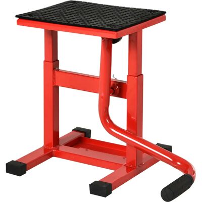 DURHAND - Universal - Rouge - Motorcycle Lift Stand - Publicité DURHAND - Universal - Rouge - Motorcycle Lift Stand - Publicité