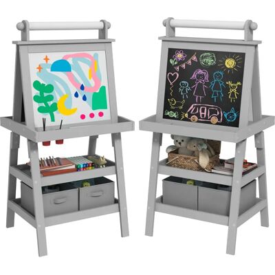 Cavalletto per bambini AIYAPLAY 3 in 1 con lavagna magnetica Cavalletto per bambini AIYAPLAY 3 in 1 con lavagna magnetica