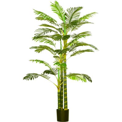 HOMCOM - Palmier Areca artificial - 190 cm - Artificial plant - Publicité HOMCOM - Palmier Areca artificial - 190 cm - Artificial plant - Publicité