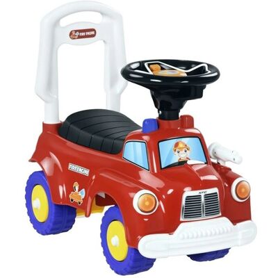 Aiyaplay Camion de Pompiers à Pousser pour Enfants - 4 Roues Stables - 18-36 Mois - Publicité Aiyaplay Camion de Pompiers à Pousser pour Enfants - 4 Roues Stables - 18-36 Mois - Publicité