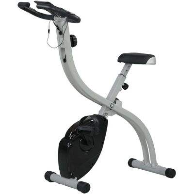 SPORTNOW A90-360V01BK - blanco - magnético - plegable - entrenador de bicicleta SPORTNOW A90-360V01BK - blanco - magnético - plegable - entrenador de bicicleta