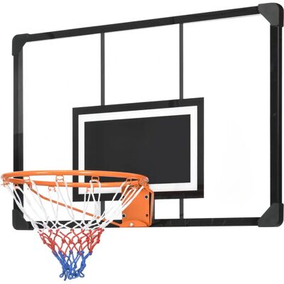 SPORTNOW Panier de basket mural - Panneau incassable, cerceau en acier, filet résistant aux intempéries - Publicité SPORTNOW Panier de basket mural - Panneau incassable, cerceau en acier, filet résistant aux intempéries - Publicité