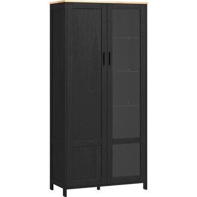 HOMCOM Cabinet de Cuisine - Étagères Réglables - 9 Compartiments - Design Élégant - Publicité HOMCOM Cabinet de Cuisine - Étagères Réglables - 9 Compartiments - Design Élégant - Publicité