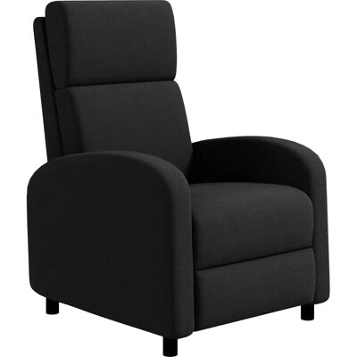 Fauteuil relax HOMCOM - Dossier réglable et repose-pieds - Publicité Fauteuil relax HOMCOM - Dossier réglable et repose-pieds - Publicité