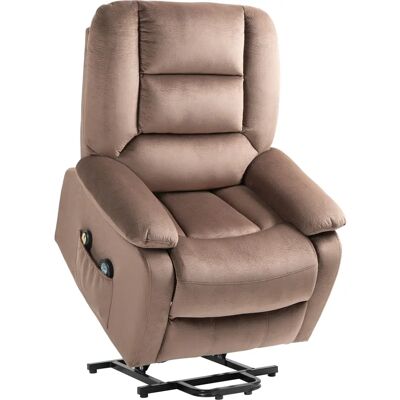 HOMCOM - Fauteuil releveur électrique - Marrone - Recliner HOMCOM - Fauteuil releveur électrique - Marrone - Recliner