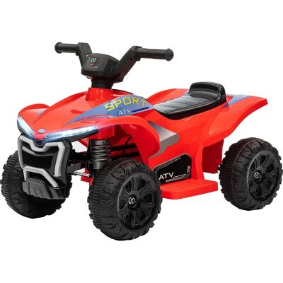AIYAPLAY Elektro-Quad Kinder 6V Rot, 2,5 km/h, Licht, Musik AIYAPLAY Elektro-Quad Kinder 6V Rot, 2,5 km/h, Licht, Musik