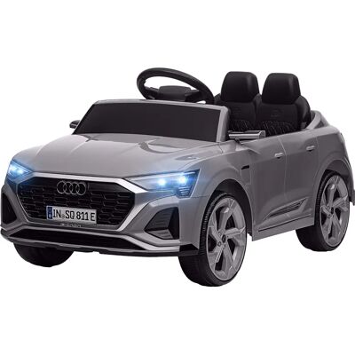 AIYAPLAY - Audi Q8 e-tron Sportback - Grigio - 12V - Auto giocattolo AIYAPLAY - Audi Q8 e-tron Sportback - Grigio - 12V - Auto giocattolo