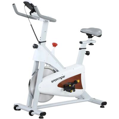 Entraîneur de vélo SPORTNOW A90-382V01WT - Blanc - Publicité Entraîneur de vélo SPORTNOW A90-382V01WT - Blanc - Publicité