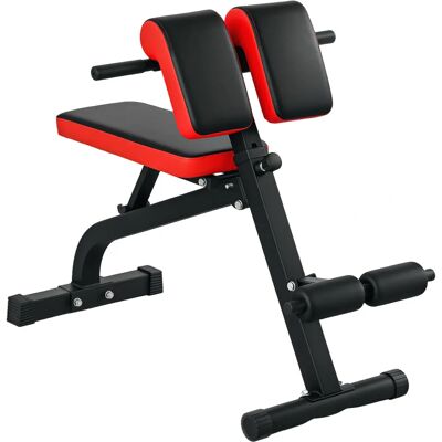 SPORTNOW Panca Multifunzionale Pieghevole - Nero SPORTNOW Panca Multifunzionale Pieghevole - Nero