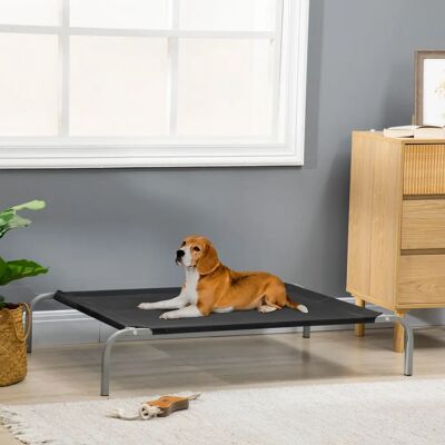 Lit pour chien chat XL sur pieds avec micro-perforation PawHut - Publicité Lit pour chien chat XL sur pieds avec micro-perforation PawHut - Publicité