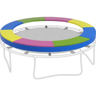 SPORTNOW - Coussin de protection trampoline 305cm - Weatherproof - UV-resistant - Trampoline pad - Publicité SPORTNOW - Coussin de protection trampoline 305cm - Weatherproof - UV-resistant - Trampoline pad - Publicité